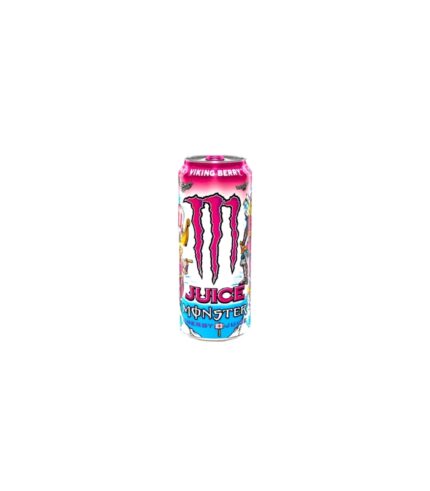 Monster Energy Juice Viking Berry, Energy + Juice, Energy Drink, 500ml (Pack of 24)