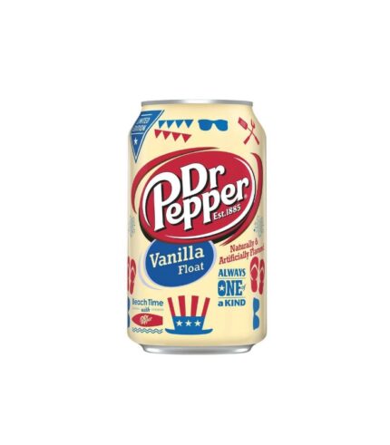 Dr Pepper Vanilla Float Flavored Soda 12 onz - 12 pcs