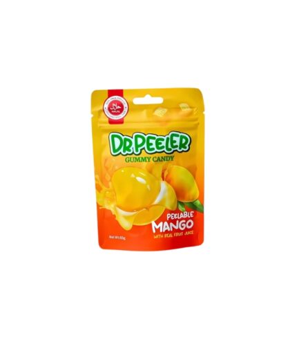 Dr Peeler Mango Gummy Candy - 65GM (12-Count Box)