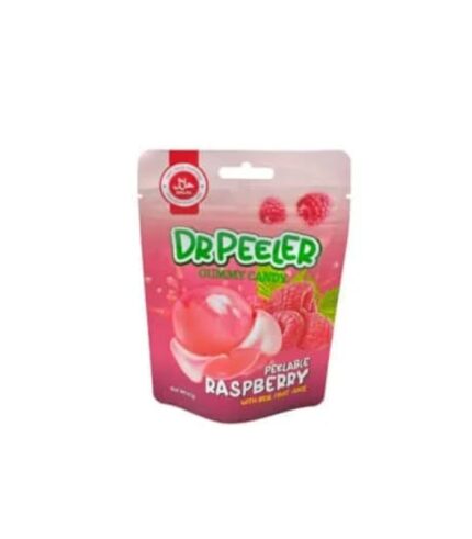 Dr Peeler Raspberry Gummy Candy - 65GM (12-Count Box)